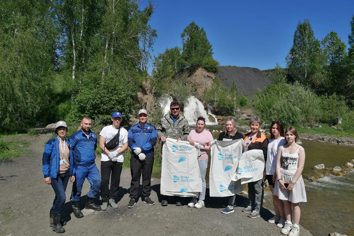 На страже чистоты: «Сибантрацит» принял участие во Всероссийской акции «Вода России»