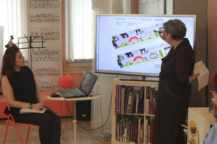 Дизайн-проект Криводановской библиотеки прошел защиту
