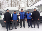 Новые автобусы поступили в парк автопредприятия Куйбышева