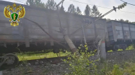 Поезд сошёл с рельсов в Красноярском крае