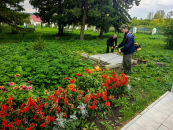В селе Белово создают мемориальный стенд «Сила памяти» по проекту ТОСа