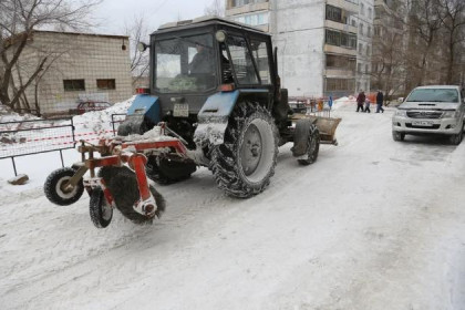 Какие улицы почистят от снега в Новосибирске ночью 5 февраля