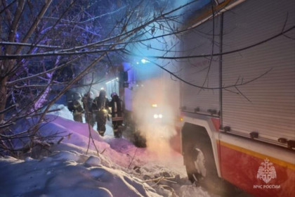 В горевшем доме многодетных из Татарска нашли упакованный пожарный извещатель