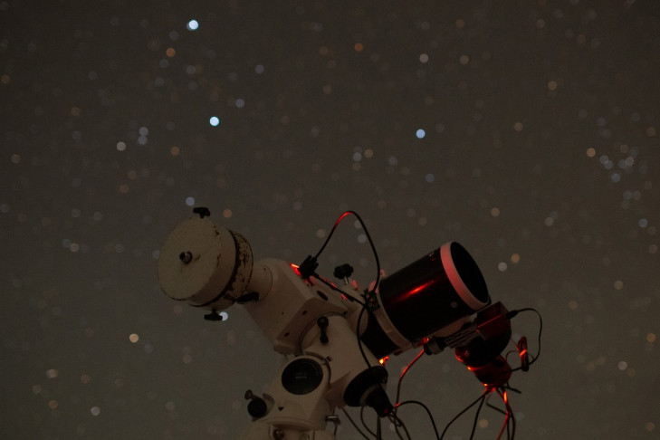 «Душу» в ночном небе разглядел астрофотограф Поляков из Новосибирска