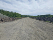 Старый Московский тракт в Новосибирской области ремонтируют по нацпроекту