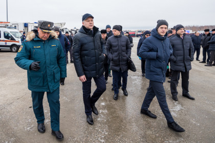 О готовности региона к паводку и пожарам доложили спасатели губернатору Травникову