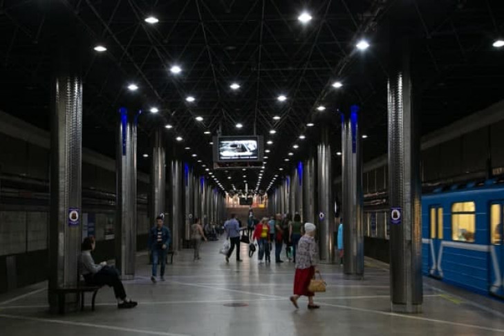 Облик станции метро «Гагаринская» изменится ко Дню космонавтики в Новосибирске