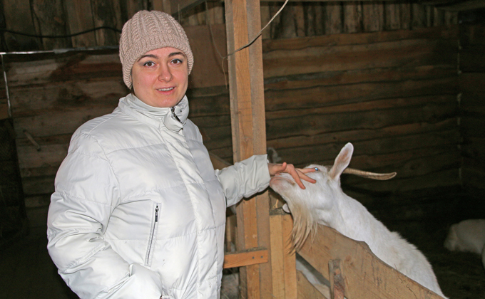 Бывший бухгалтер из Новосибирска открыла ферму в деревне