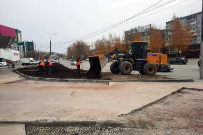 В Новосибирске под контролем МинЖКХ провели благоустройство территории после ремонта тепловых сетей