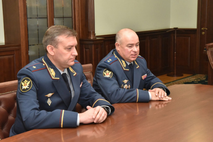 Губернатору официально представили нового начальника ГУФСИН по Новосибирской области