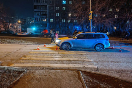 80-летний водитель на «Subaru» сбил ребенка в Ленинском районе Новосибирска