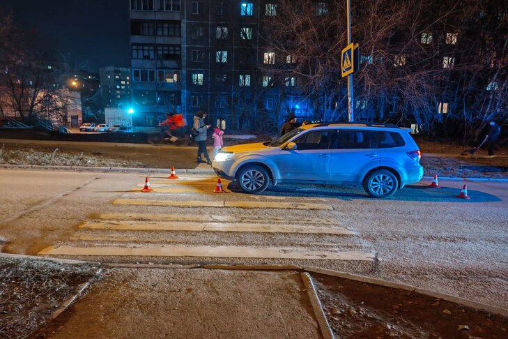 80-летний водитель на «Subaru» сбил ребенка в Ленинском районе Новосибирска