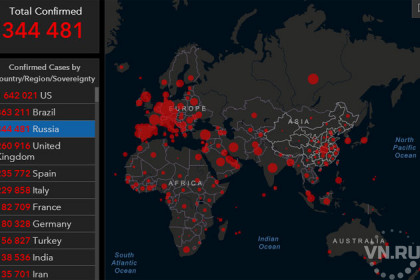 Карта коронавируса 25 мая: новая статистика заболевших в России и мире