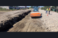 Регион помогает в ремонте дорог подшефному Беловодскому району ЛНР