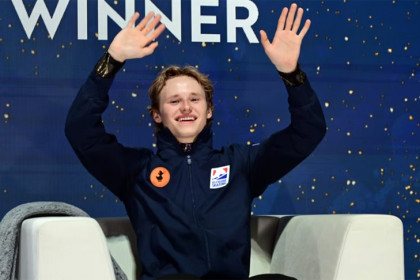 Внук новосибирца Валерия Малинина стал главной сенсацией Олимпиады-2026