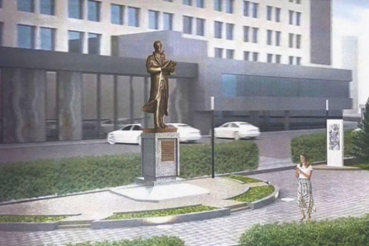 Пятиметровый памятник основателю НЭТИ Лыщинскому установят в Новосибирске