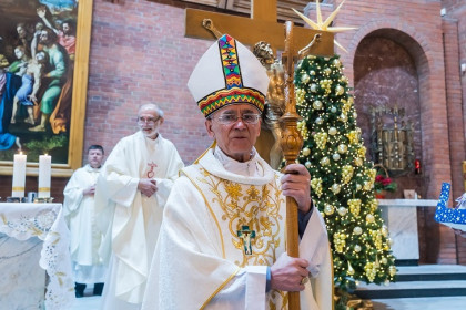 Католики Новосибирска отпраздновали Рождество в соборе Преображения Господня