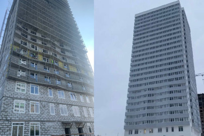 В Новосибирске перед наступлением нового 2026 года сдали высотку-долгострой