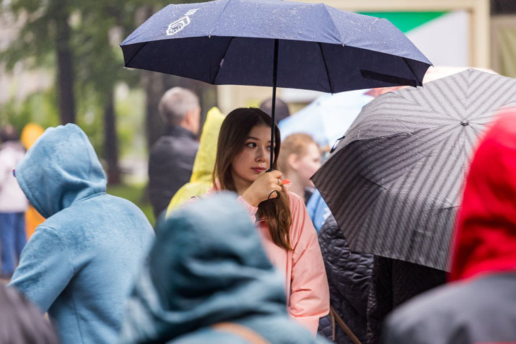 Самый дождливый день за 22 года зафиксирован 8 июня в Новосибирске