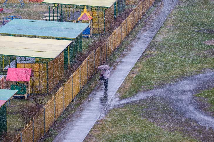 Мокрый снег с дождем зарядит в Новосибирске до 1 ноября – синоптик Кичанова