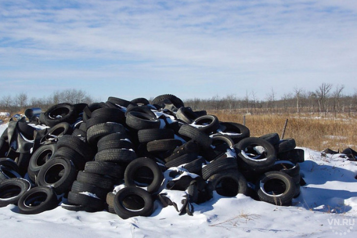 Продажу немаркированных шин запретили в Новосибирске