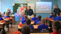 В Новосибирске открылся новый класс юных спасателей