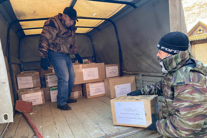 Более 300 кг сала собрали для участников СВО жители Куйбышевского района