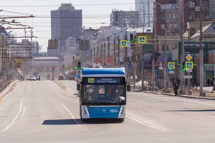 Автобусы, маршрутки и троллейбусы изменят маршруты 5 и 7 мая в Новосибирске