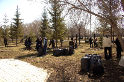 Более 500 бердчан приняли участие в городском субботнике