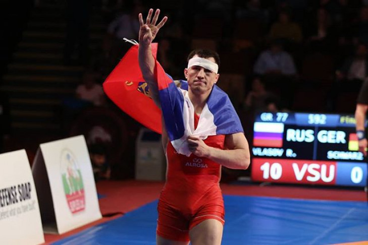 Роман Власов стал четырехкратным чемпионом Европы