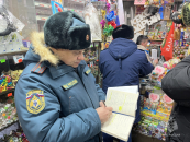 В Новосибирске перед Новым годом проверяют продажу пиротехники