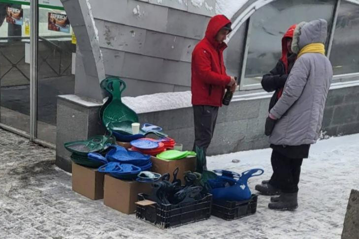 Двести ледянок изъяли у нелегальных торговцев в Новосибирске