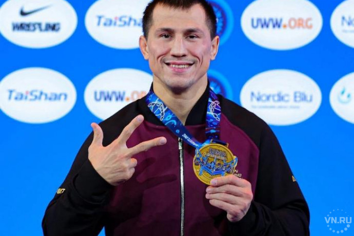 Новосибирский борец Роман Власов в третий раз выиграл чемпионат Мира