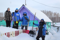 В Убинском муниципальном округе побывал «Снежный десант»