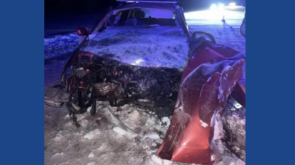 Водитель «Тойоты» погиб в лобовом ДТП на новосибирской трассе