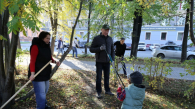 Губернатор Травников принял участие в общегородском субботнике