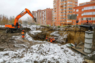 В Новосибирске завершают ремонт аварийного коллектора в Горском микрорайоне