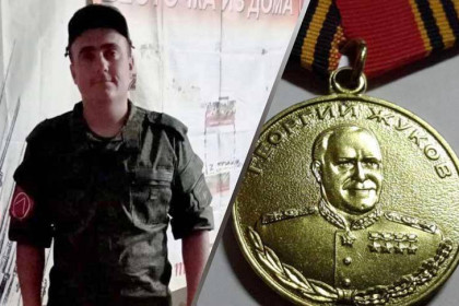За героизм при пулеметном обстреле награжден сержант Максим Васильев из Кочковского района
