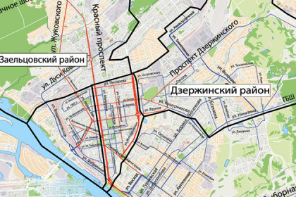 Какие улицы будут обрабатывать реагентами в Новосибирске - карта