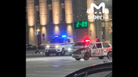 Зумеры устроили дрифт в центре Новосибирска и бросили машину