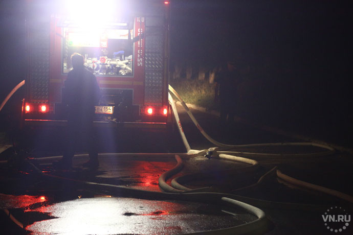 Ночной пожар унес жизнь мужчины в Купино