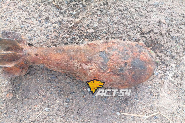 Минометный снаряд найден в детской песочнице в Новосибирске