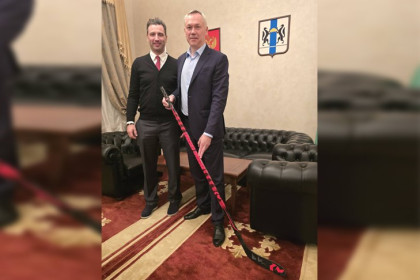 Андрей Травников встретился с Ротенбергом накануне Кубка Первого канала