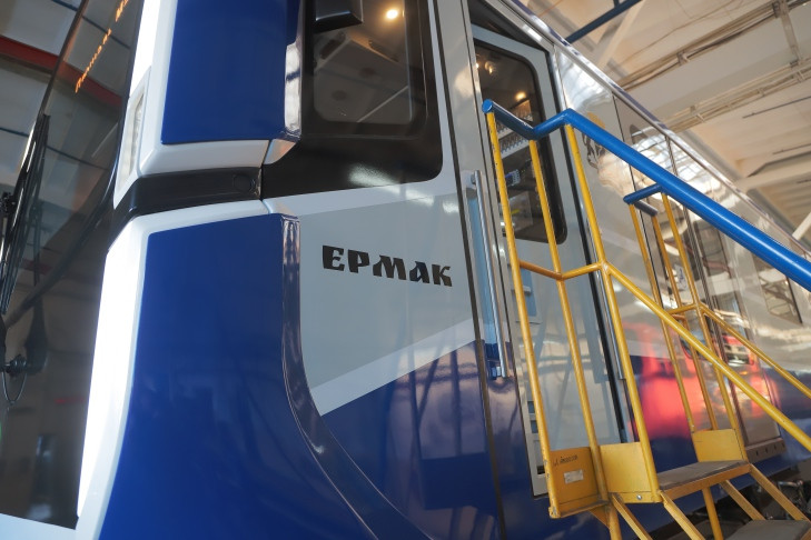 Время и место оправления поезда «Ермак» в Новосибирском метро назвали в мэрии
