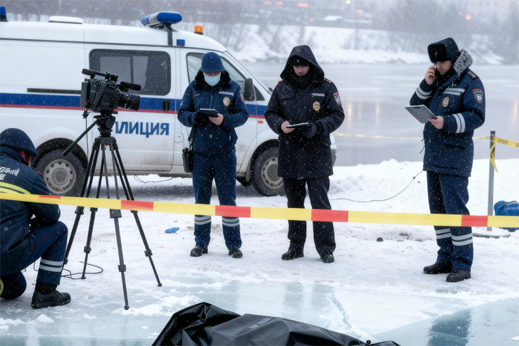 В Новосибирске обнаружено вмёрзшее в лёд тело пропавшего мужчины