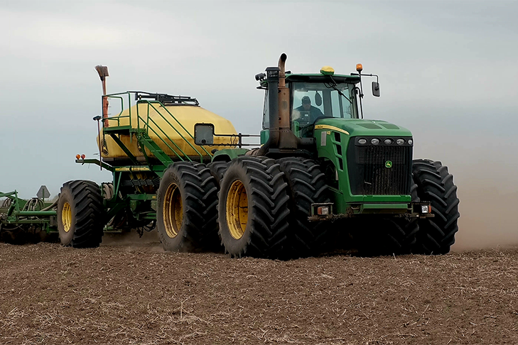 Как проходит посевная кампания у Кудряшовского свинокомплекса "Сибагро"