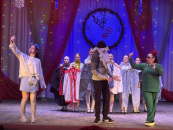 В Здвинске Старый Новый год встретили с героями прошлого и настоящего