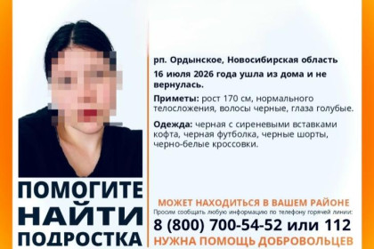 Пять дней поисков: под Новосибирском найдена 12-летняя школьница
