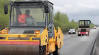 В Новосибирской области ремонтируют участок трассы Здвинск — Барабинск