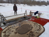 Крещение в Здвинске